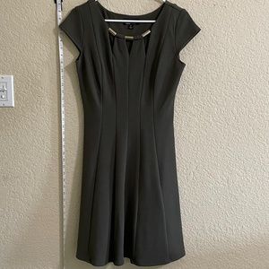 Business Casual Green Dress